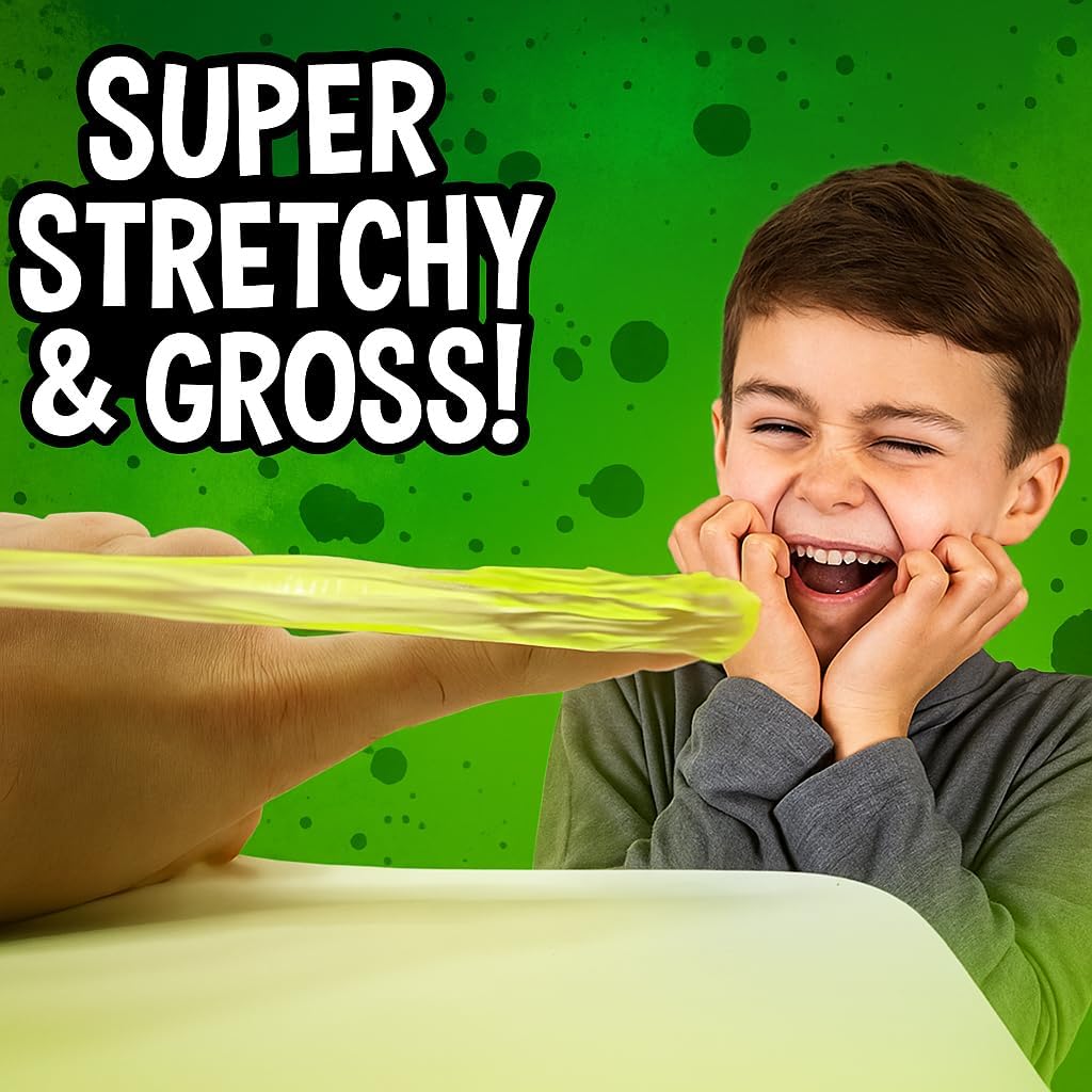 JA-RU Gross Snot Flinger Toy (1 Pack) Icky & Stretchy 2493-1