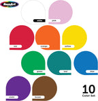 CraZart 10 x 2oz Poster Paint Pots
