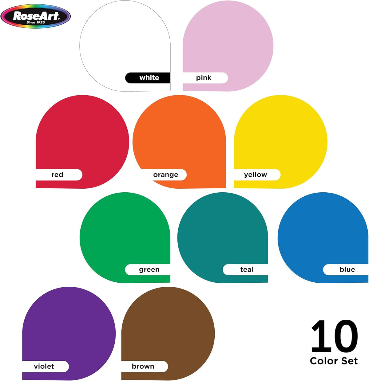 CraZart 10 x 2oz Poster Paint Pots