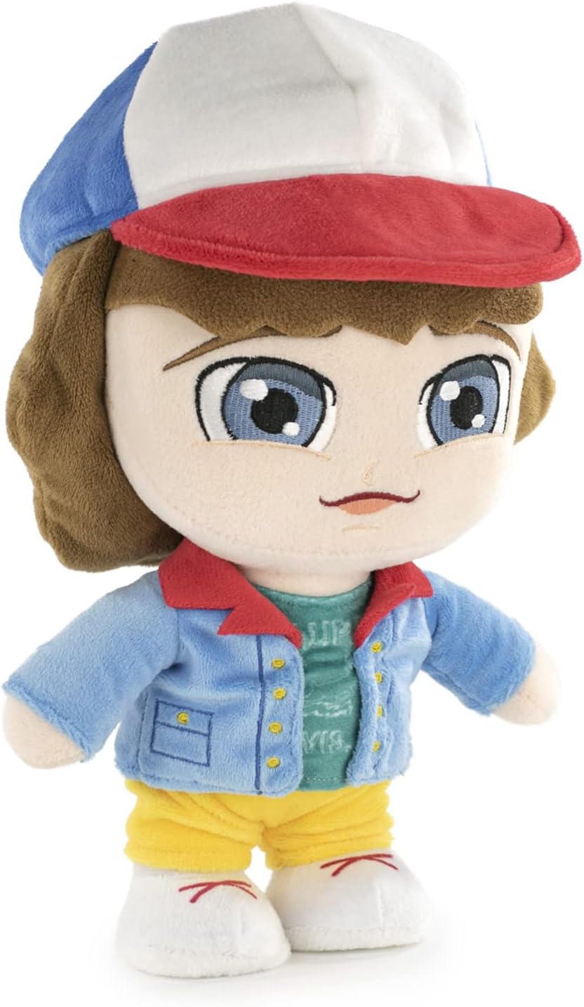 Barrado Plush: Stranger Things - Dustin, Collectable Soft Cuddly Plushies for Kids and Adults