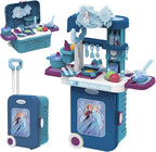 Disney Frozen2 Kitchen Trolley Case 3 In 1, Blue, EODS008-951MA