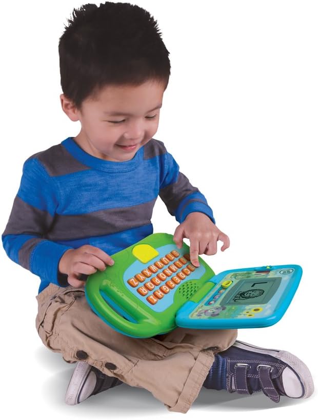 LeapFrog Scout My Own Leaptop (Green), Interactive Learning Laptop, Teaches Letters