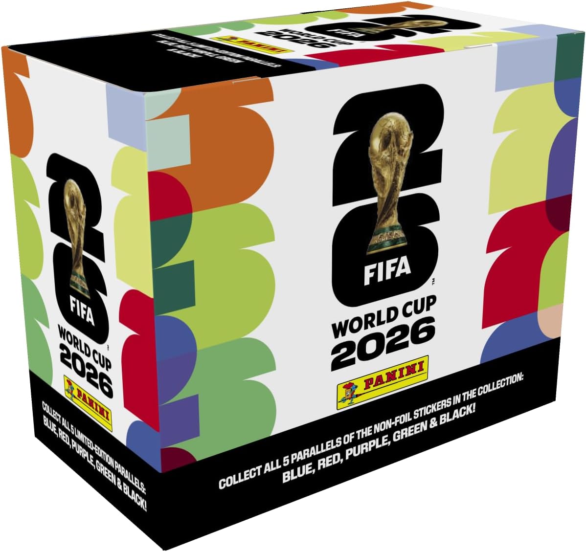 2026 Panini FIFA World Cup Sticker Collection Box - 50 Sticker Packs