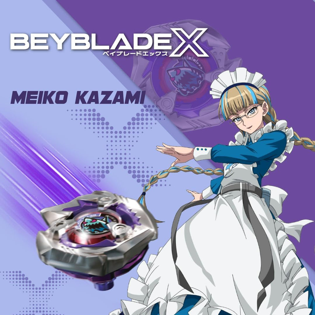 Takara Tomy Beyblade X Keel Shark 3-60LF Booster Pack Set, Balance Type Top with Customizable Parts, Bey Toy for 8+