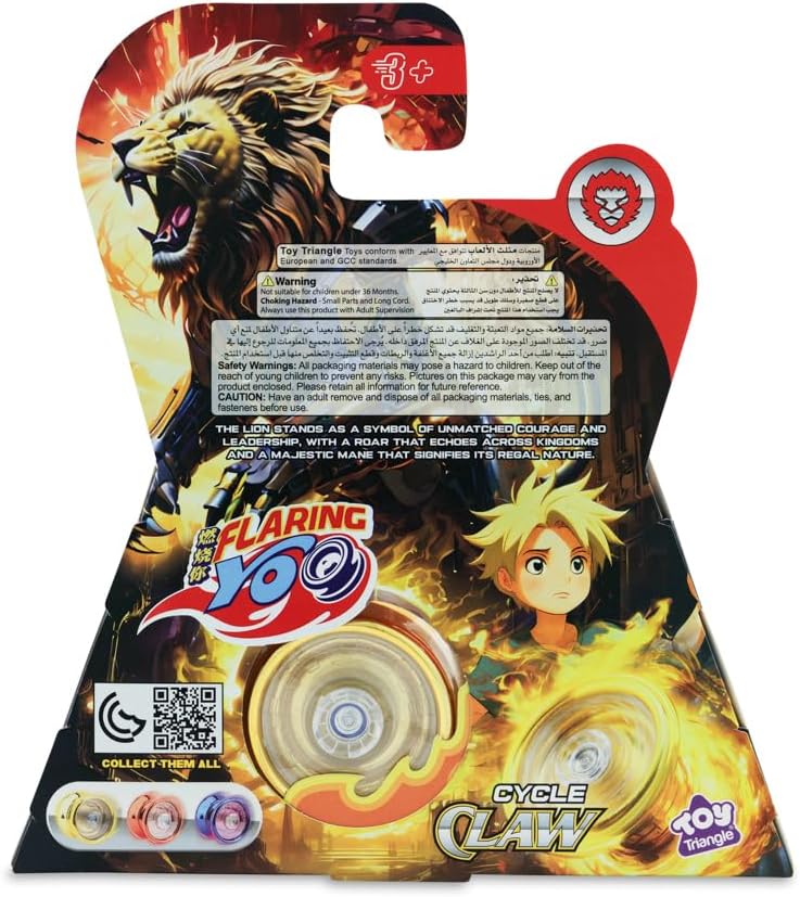 Cycle Claw Professional Yo-Yo Toy with String for Kids, Durable Design with Auto Return Mechanism for Kids and