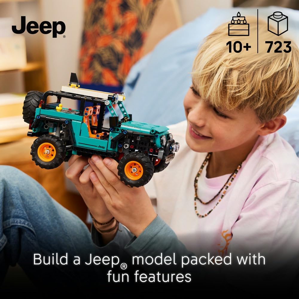 LEGO Technic Jeep Wrangler Rubicon SUV Car Toy