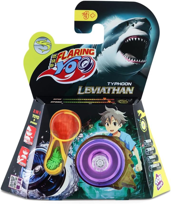 Typhoon Leviathan Responsive Yo-Yo Toy with String for Kids, Durable Design with Auto Return Mechanism for Kids and