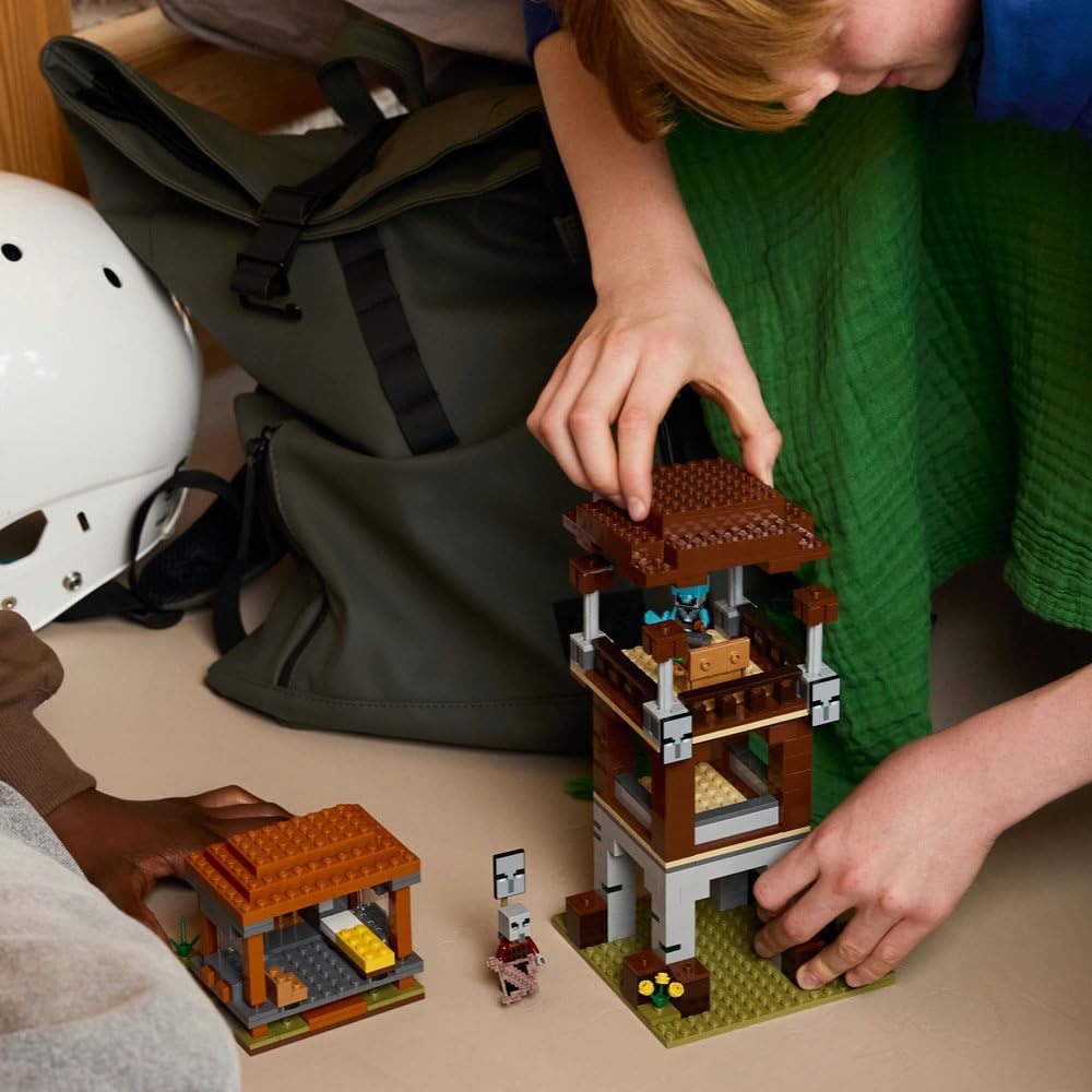 LEGO Minecraft The Pillager Outpost and Ravager 21278