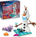 LEGO LEGO | Disney Frozen Olaf and Bruni's Picnic Fun Toy - Snowman Figure w/a Picnic Blanket & Accessories - DIY Bedroom toy