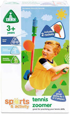 Early Learning Centre Tennis Zoomer, Bat & Ball, Ideal for Young Tennis Players, Indoor