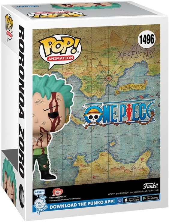 Funko One Piece Pop! Animation Roronoa Zoro Vinyl Figure Exclusive