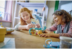 LEGO Creator 3in1 Sea Animals: Beautiful Dolphins Toy - Sea Animal Figure Transforms into a Seahorse or Crab - DIY Room