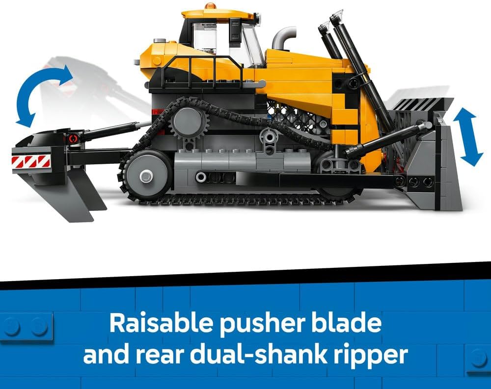 LEGO City Yellow Bulldozer 60466