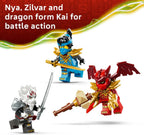 LEGO NINJAGO Zilvar and Grimtak the Dragon Beast 71863