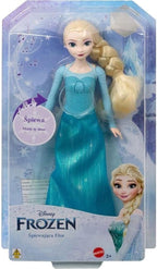 Mattel Disney Frozen Elsa Singing Fashion Doll, Singing Adventure in Signature Clothing