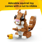 LEGO Creator 3in1 Cute Animals: Playful Puppy Dog Toy - Pet Animal Figure Transforms into a Squirrel or Duck - Creative