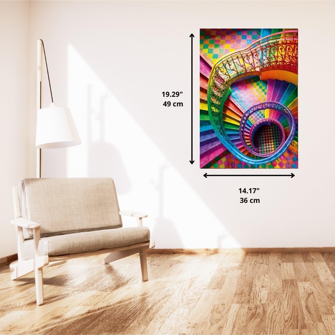 Clementoni Jigsaw Puzzle 500 pieces Colorboom Stairs, Puzzle for Adulta 14