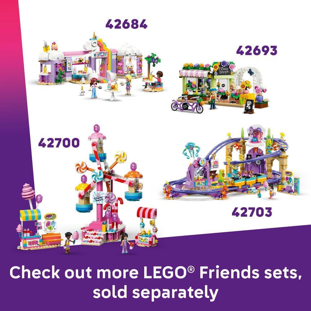 LEGO Friends Spinning Flower & Fairy Teacup Ride 42702