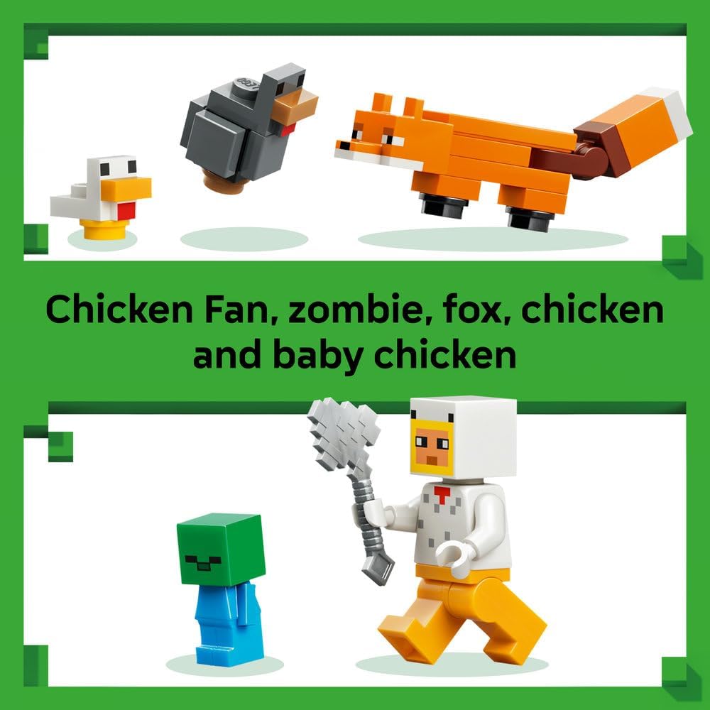 LEGO Minecraft Chicken Farm 21585