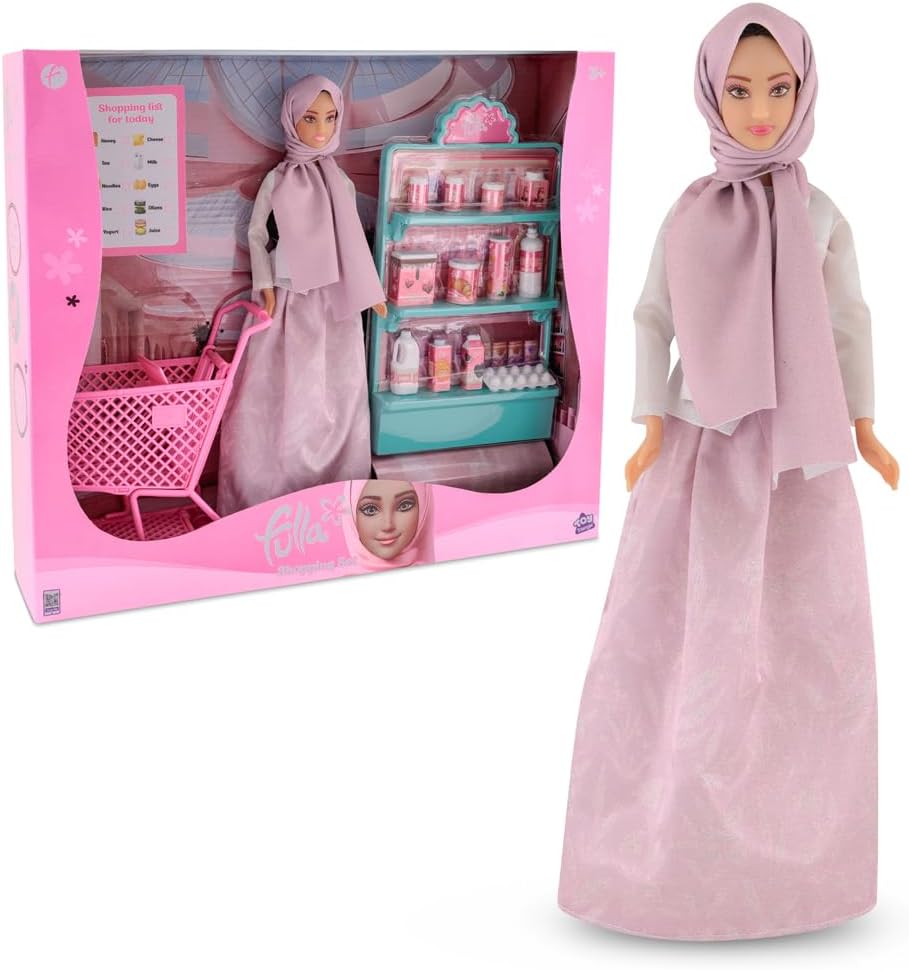 Fulla Trendy Outfit Doll Includes Detailed Modern Clothes for Styling Fun, Great for Role