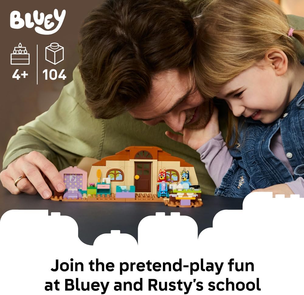 LEGO Bluey School with Rusty and Bluey 11221