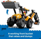 LEGO City Yellow Backhoe Loader 60480