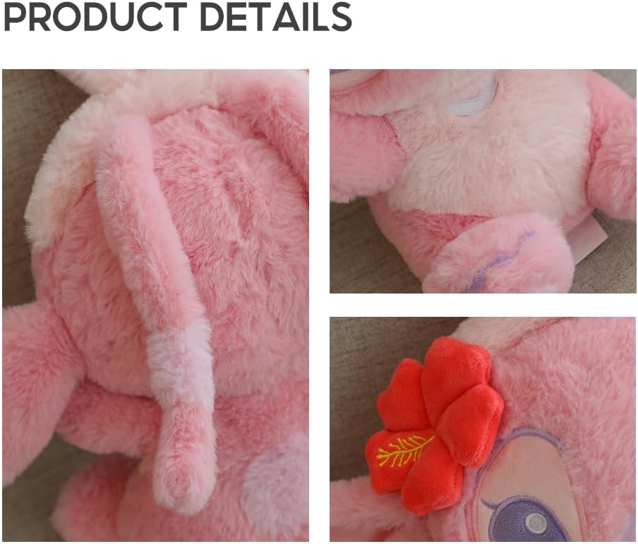 MINISO 11'' Lilo & Stitch Collectio Costume Changing Bunny Plush Toy (Angel) Stuffed