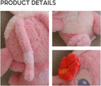 MINISO 11'' Lilo & Stitch Collectio Costume Changing Bunny Plush Toy (Angel) Stuffed