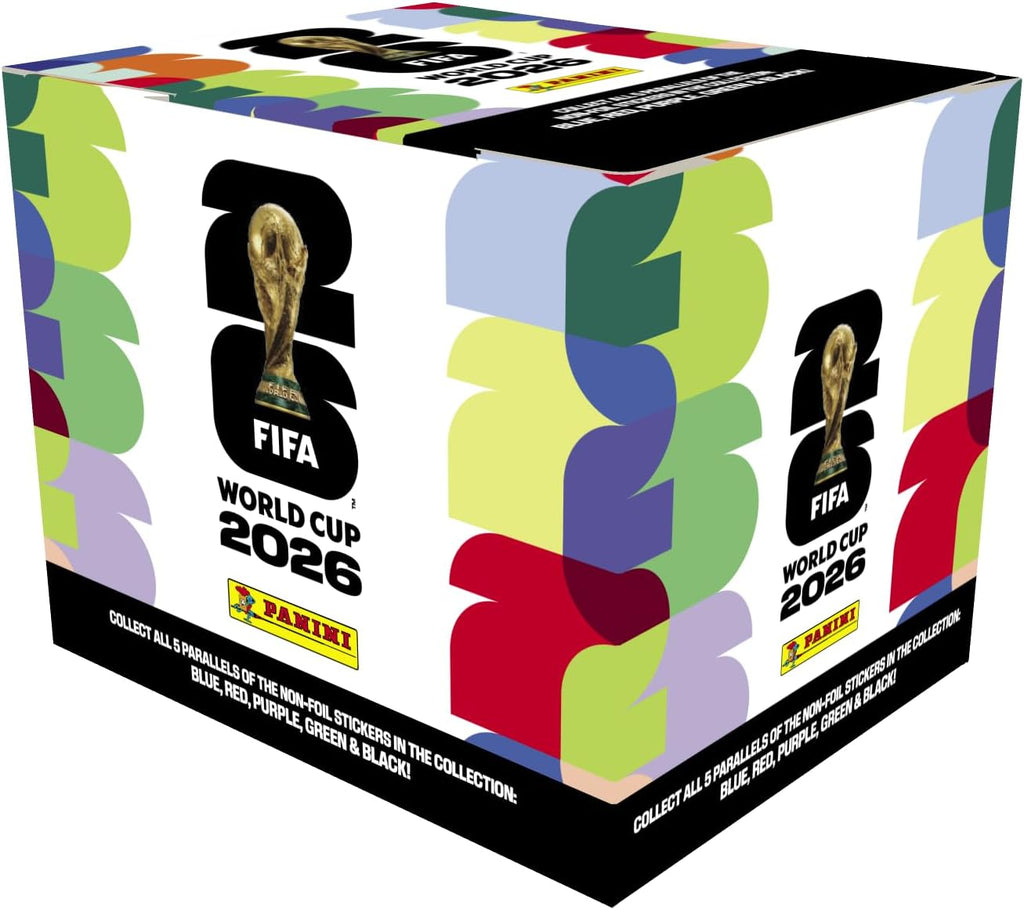 2026 Panini FIFA World Cup Sticker Collection Box - 50 Sticker Packs