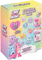 Care Bears 3D Sticker Maker Refill Pack, Make 30+ Shaker Stickers with Gems, Sprinkles &