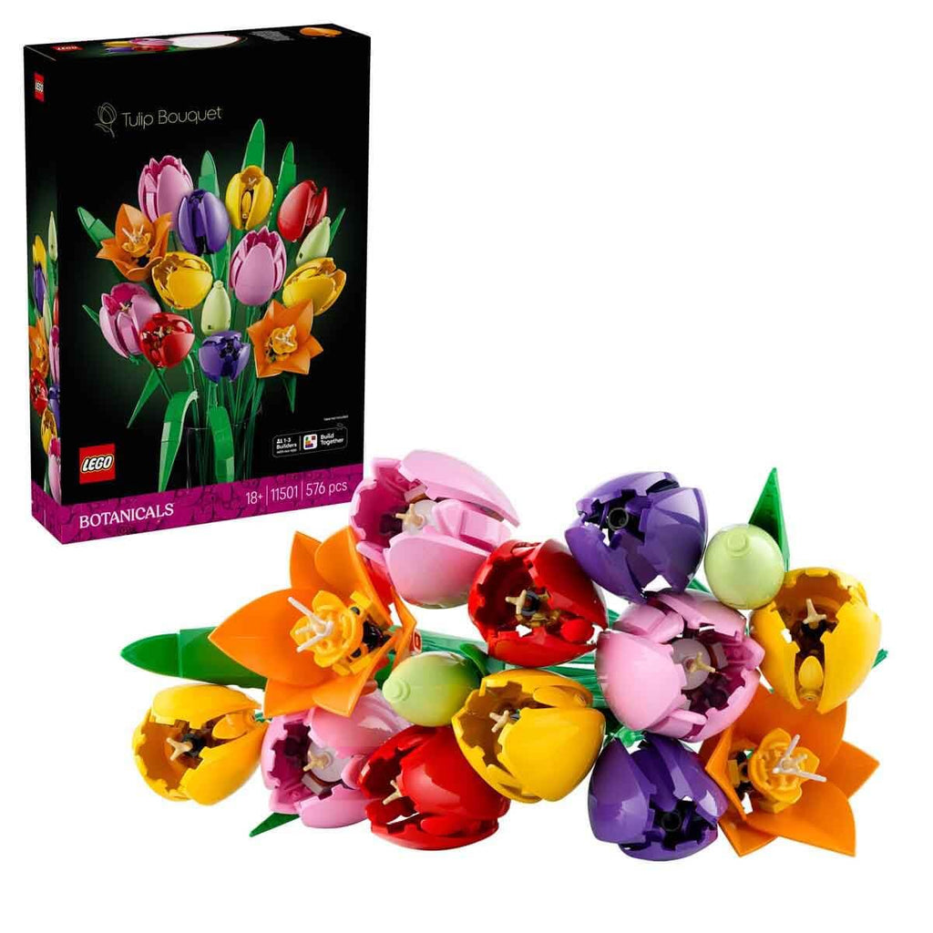 Lego 11501 Botanical Tulip Bouquet, Toy, Birthday Present, Blocks, Men's, Women's, Decorative Plants, Fake Green, Bouquets, Artificial Flowers, Decoration, Interior Decoration, Stylish