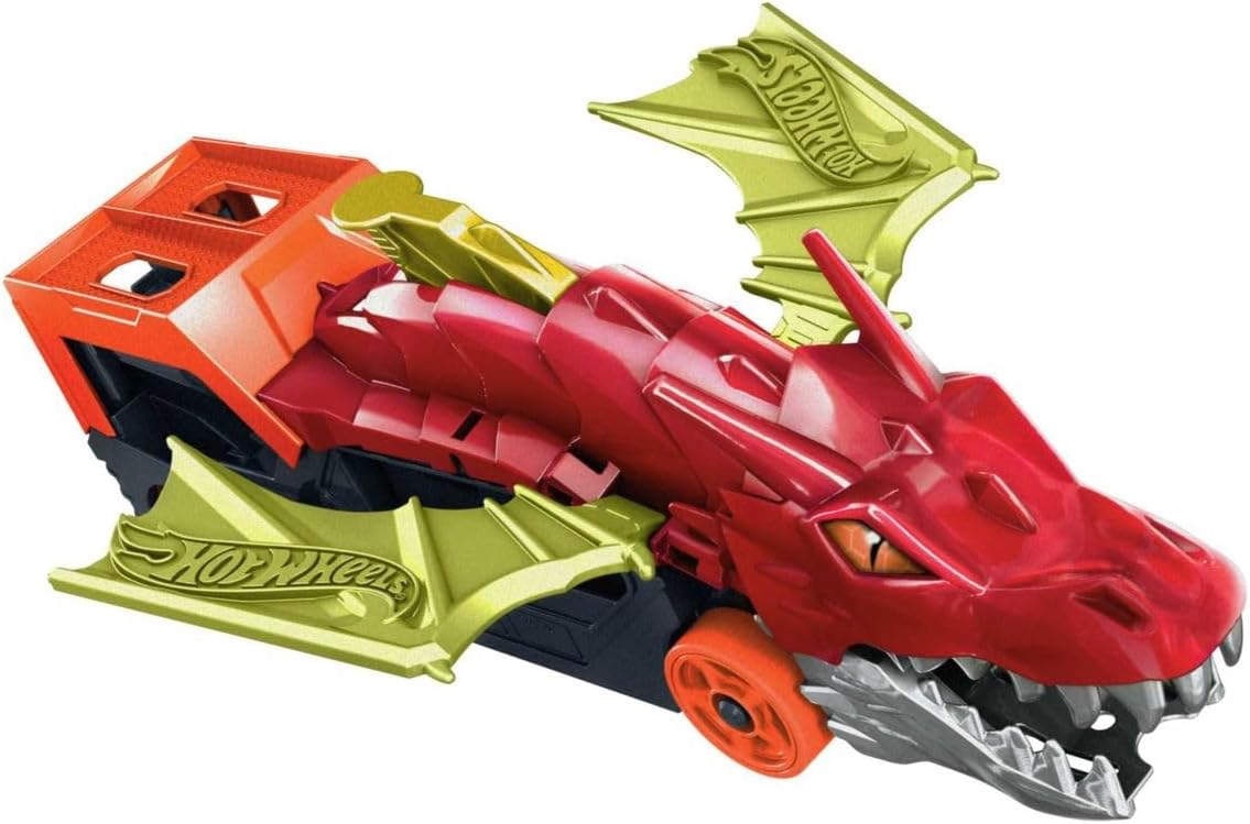 Hot Wheels Shark Chomp Transporter Playset with One 1