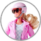Simba Steffi Love Chic City Scooter Doll Set, 29 cm Fashion Doll with 27 cm Pink Scooter