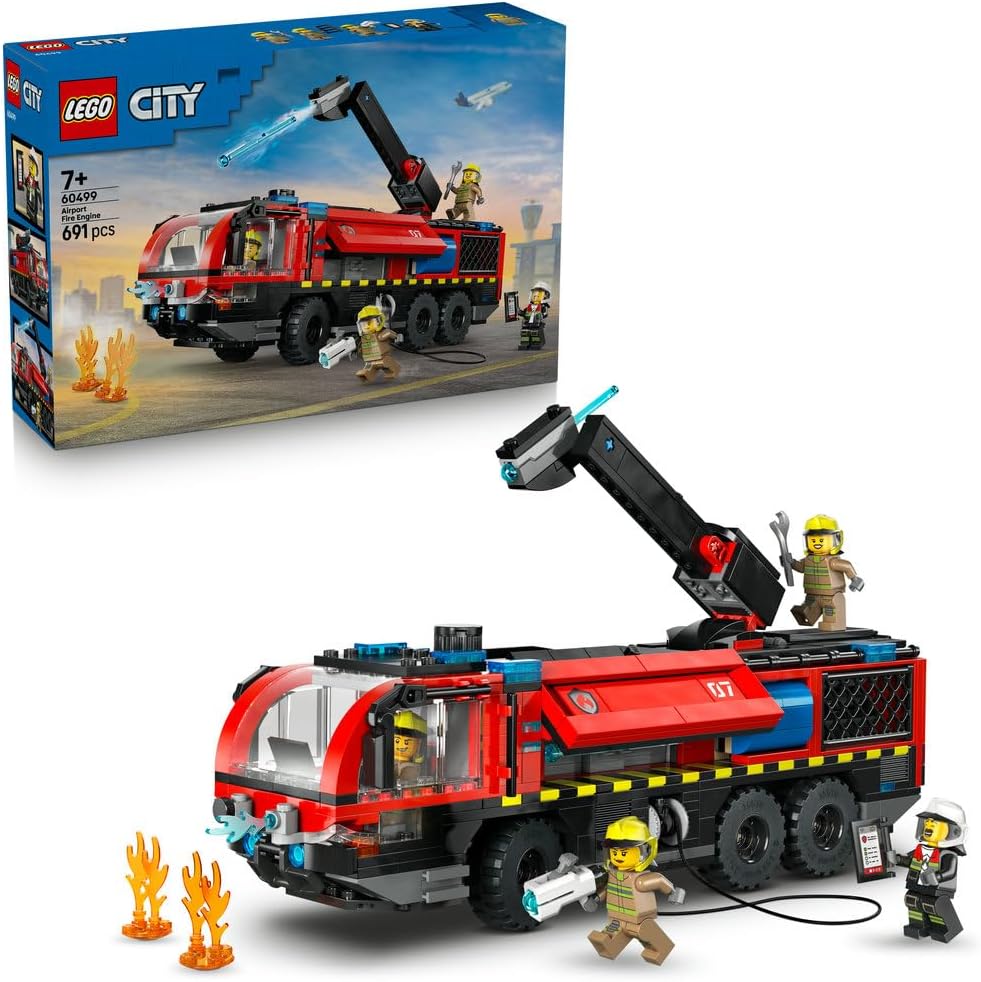 LEGO City Airport Fire Engine 60499
