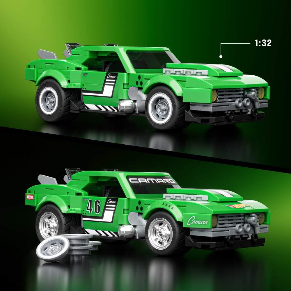 Mattel Brick Shop Hot Wheels Speed Camaro