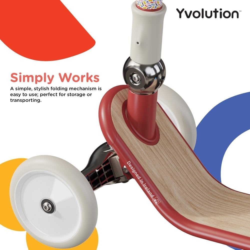 Yvolution Classic Glider Red