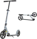 Spartan Edge 200 mm Folding Kick Scooter for Kids & Teens SP-7076 - Big PU Wheels, ABEC-7 Performance Bearings