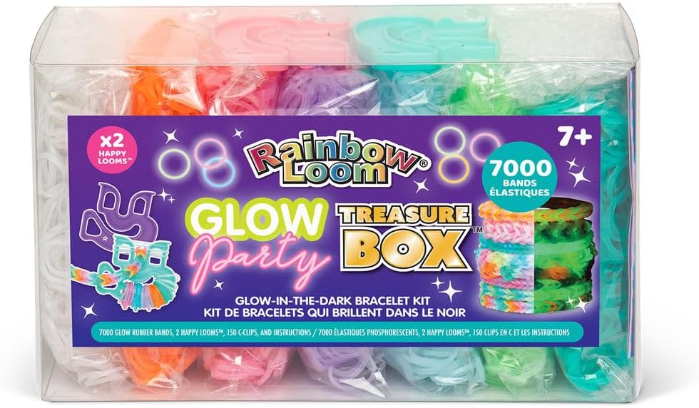 Rainbow Loom® Treasure Box Glow in The Dark Edition