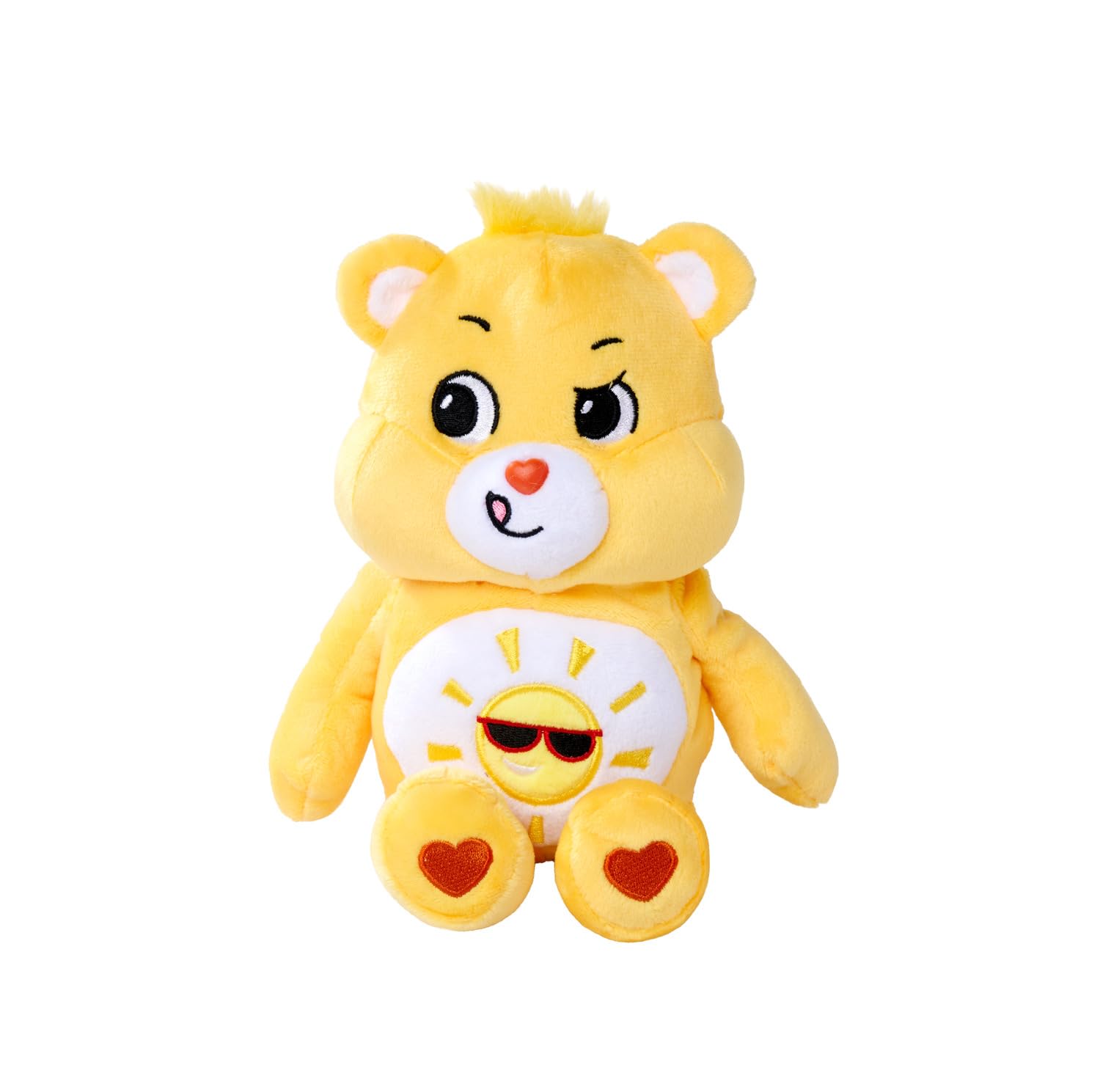 Simba - Lucky Bear Sunshine Bear Cuddly Toy 35 cm - Cuddly Soft Plush Toy - for Children and Adults Original Collectible - Stuffed Toy for Girls and Boys Sunshine Bear, 23 cm