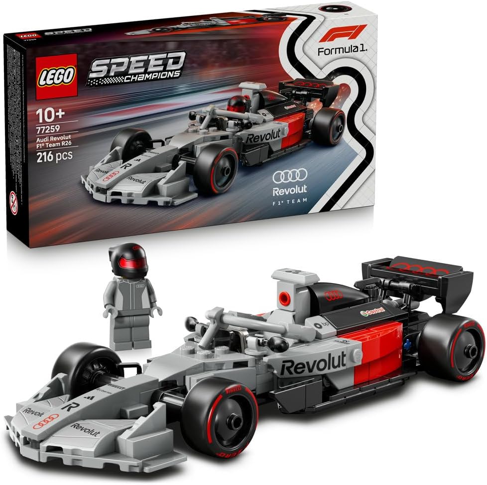 LEGO Speed Champions Audi Revolut F1 Team R26 Race Car 77259