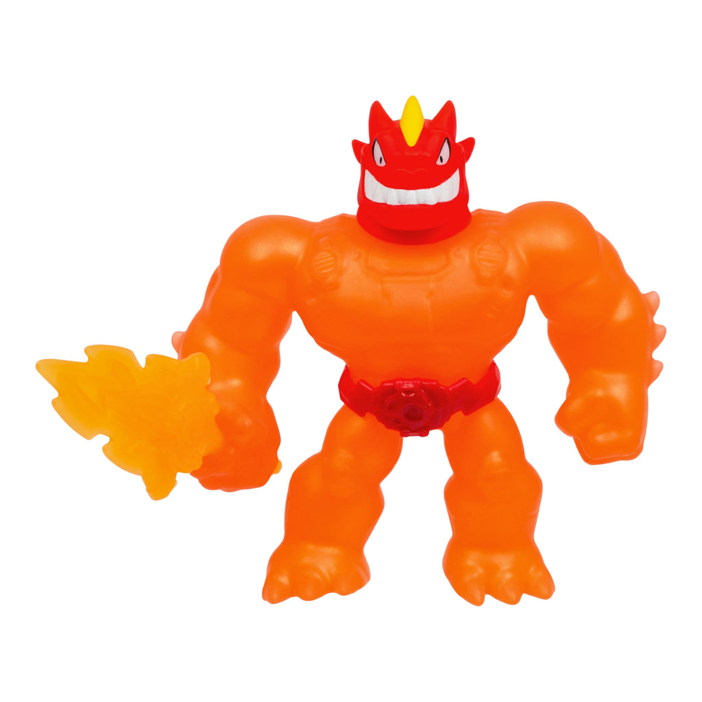 Heroes of GOO JIT Zu Meteor Madness Battle Blazagon Collectable Action Figure with Unique Crunching Slime Filling & Flame Sword Haptic Toy