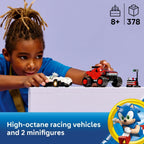LEGO Sonic the Hedgehog Silver's Car vs. Knuckles' Monster Truck 77118