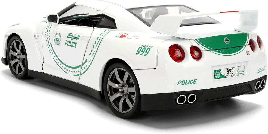 Jada Dubai Police 2009 Nissan GR-R 1:18