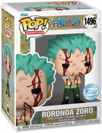 Funko One Piece Pop! Animation Roronoa Zoro Vinyl Figure Exclusive