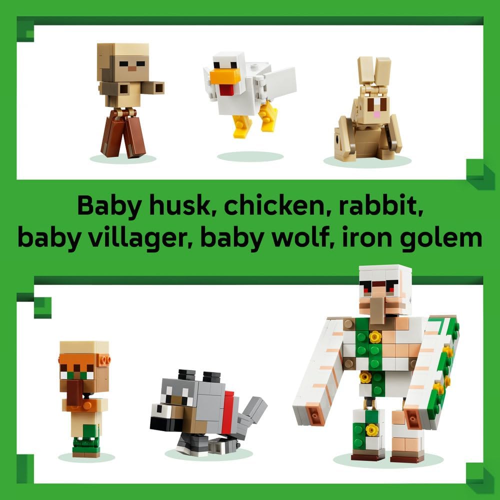 LEGO Minecraft Chicken Jockey Desert Attack 21592