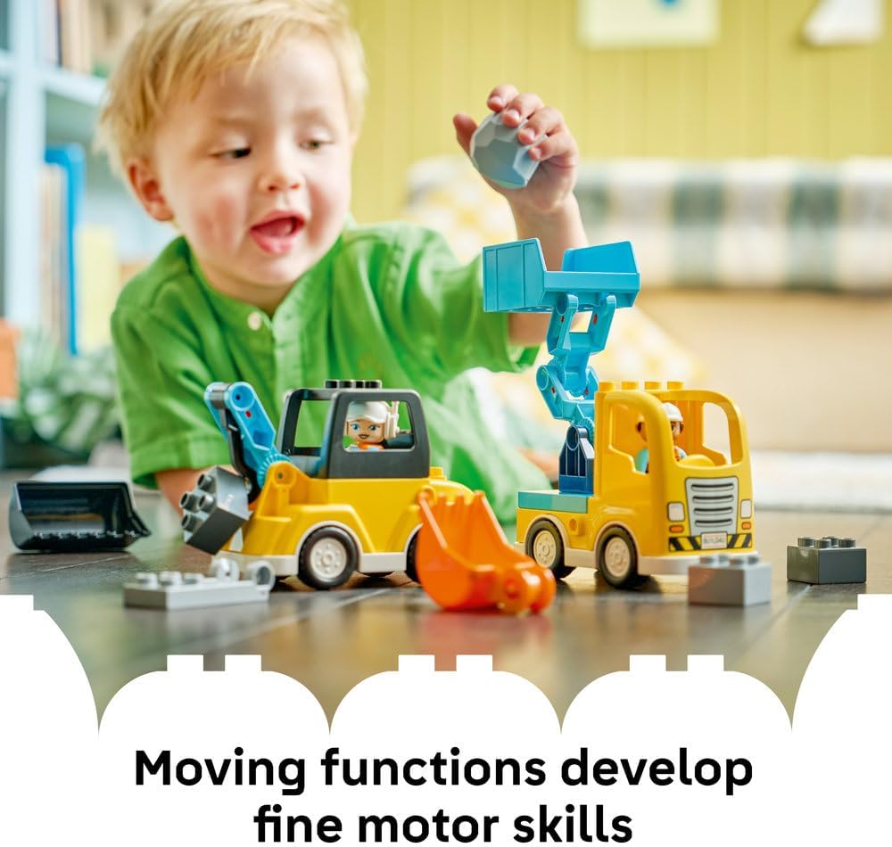 LEGO DUPLO 3 in 1 Construction Vehicles 10475