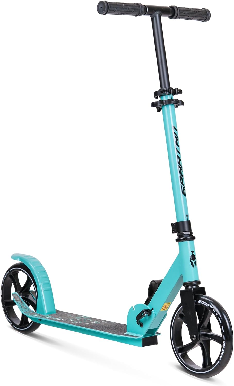 Spartan Edge 200 mm Folding Kick Scooter for Kids & Teens SP-7077 - Big PU Wheels, ABEC-7 Performance Bearings
