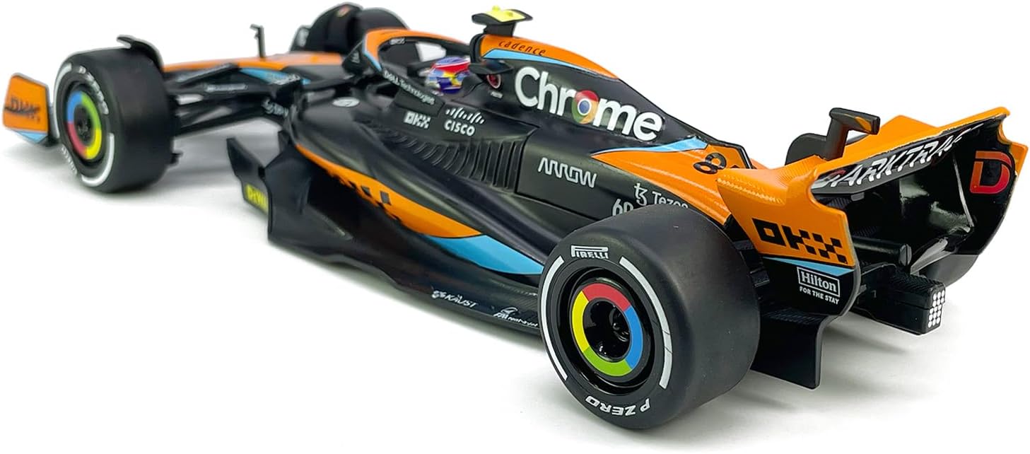 1:24 Scale F1 McLaren MCL60 Model Toy Car Metal Diecast Toy Vehicle, Formula 1 Team 2023 Australian Grand Prix, Piastri