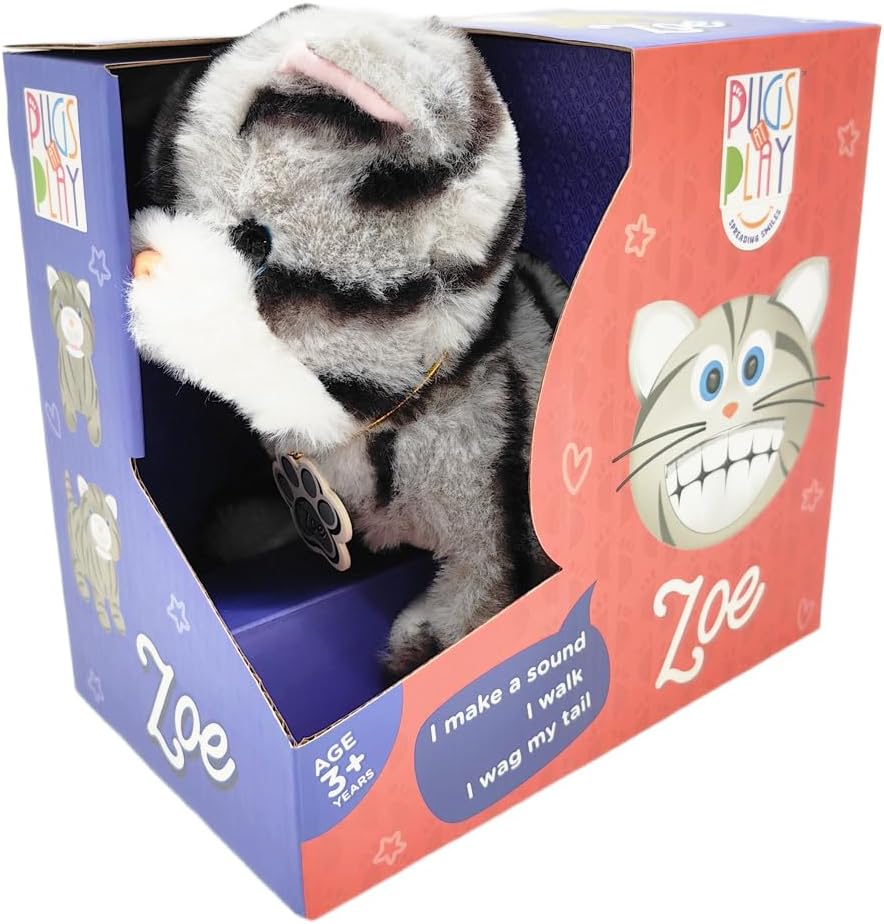 Pugs At Play Pugs At Play Walking Zoe 6.5-Inch toy