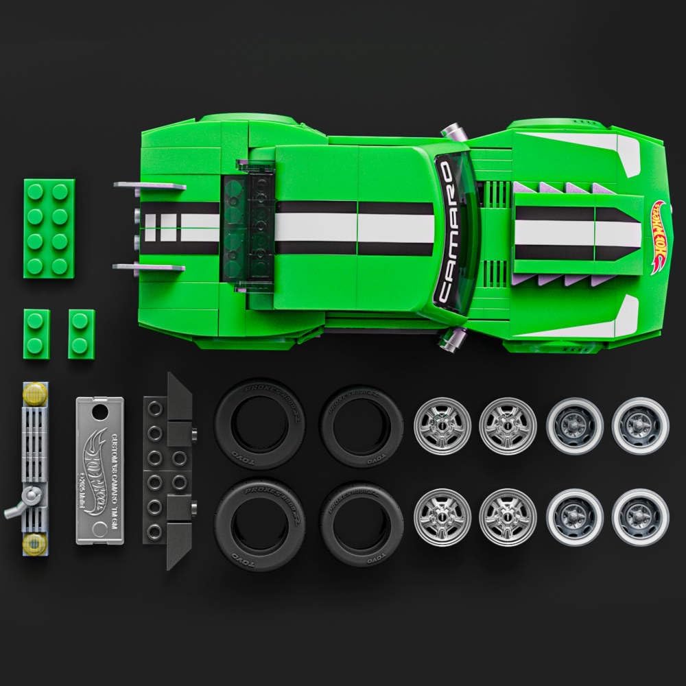 Mattel Brick Shop Hot Wheels Speed Camaro
